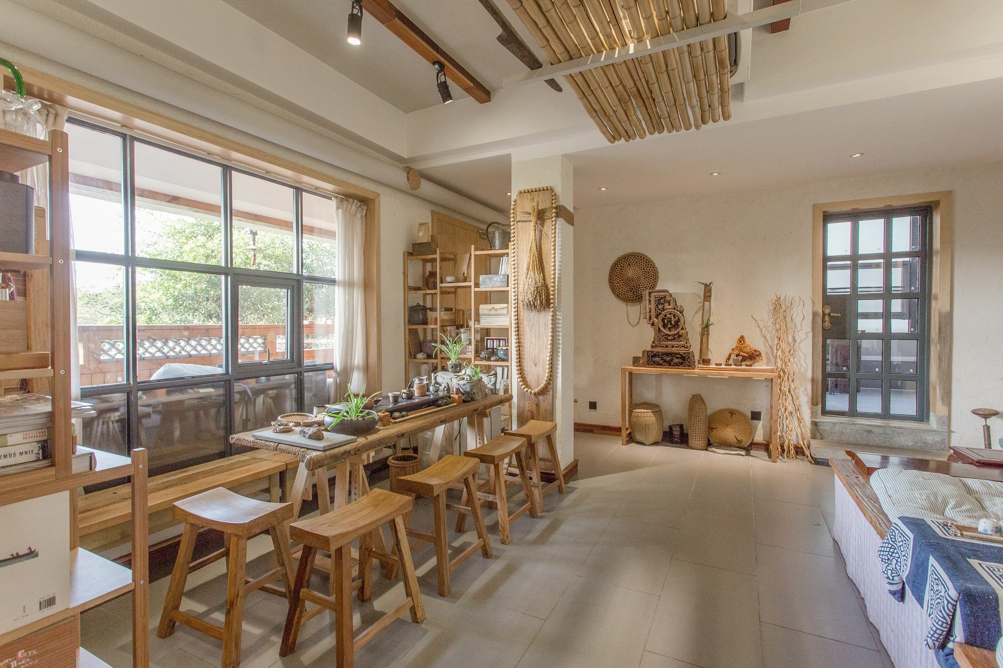 Zen Tea House Seven Stars Park Bed and Breakfast Guilin Buitenkant foto