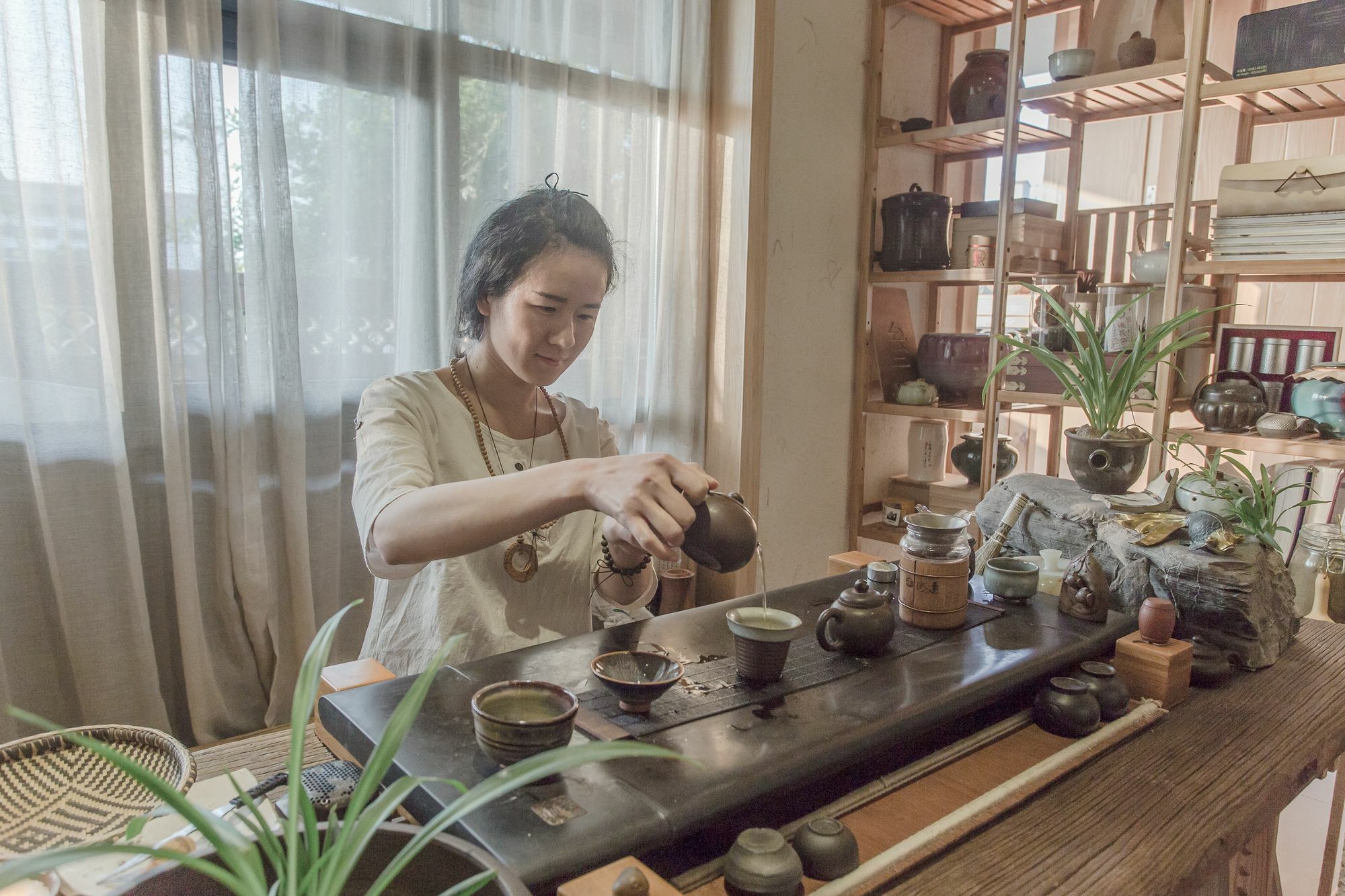 Zen Tea House Seven Stars Park Bed and Breakfast Guilin Buitenkant foto