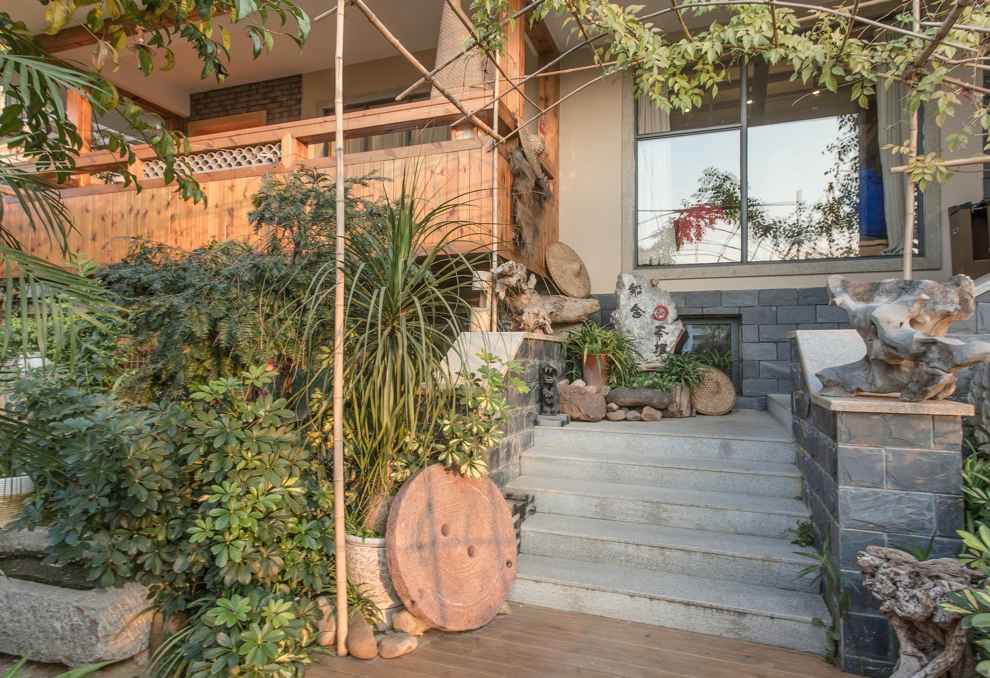 Zen Tea House Seven Stars Park Bed and Breakfast Guilin Buitenkant foto